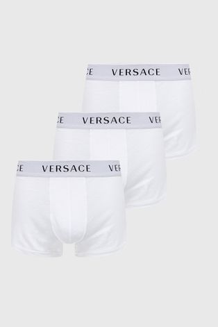 Μποξεράκια Versace ανδρικό, χρώμα: άσπρο