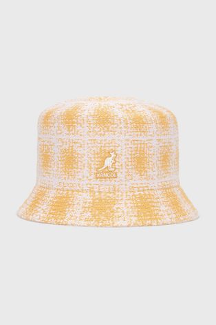 Καπέλο Kangol χρώμα: κίτρινο