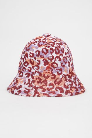 Шляпа Kangol цвет розовый