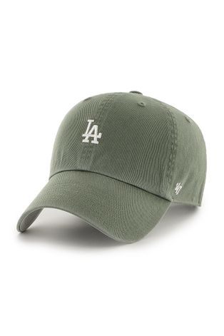 Καπέλο 47brand Los Angeles Dodgers χρώμα: πράσινο