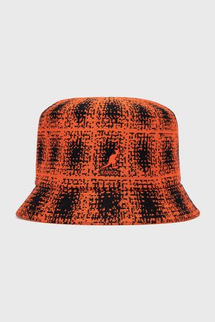 Шляпа Kangol цвет оранжевый