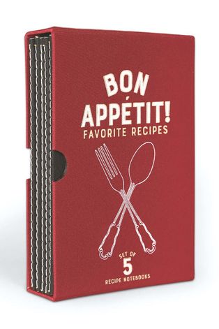 Designworks Ink Набор блокнотов для рецептов Bon Appetit (5-pack)