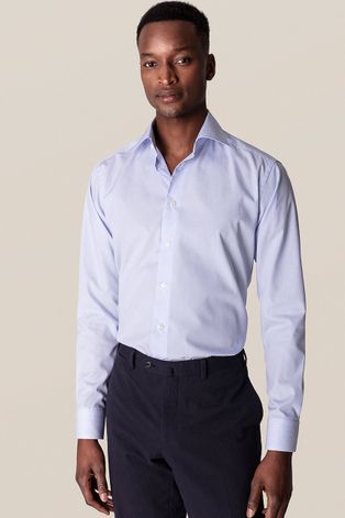 Риза Eton мъжка с кройка по тялото с класическа яка