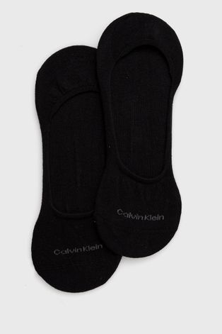 Calvin Klein skarpetki (2-pack) męskie kolor czarny