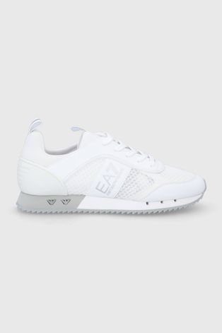 Обувки EA7 Emporio Armani в бяло