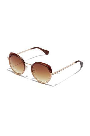 Hawkers Okulary przeciwsłoneczne damskie kolor brązowy