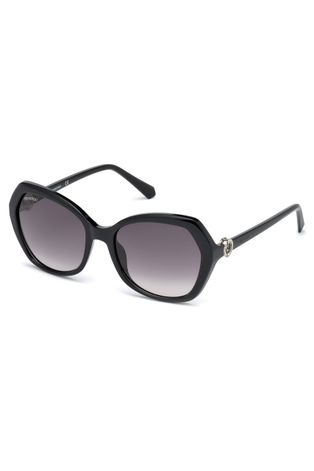 Swarovski Okulary przeciwsłoneczne damskie kolor czarny