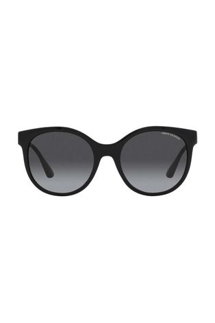 Sunčane naočale Armani Exchange za žene, boja: crna