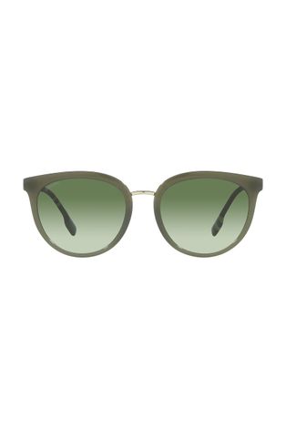 Солнцезащитные очки Burberry женские цвет зелёный