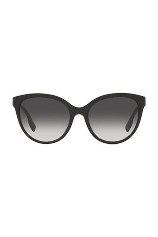 Slnečné okuliare Burberry dámske, čierna farba
