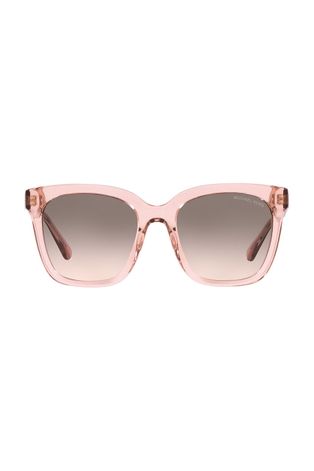 Slnečné okuliare Michael Kors dámske, ružová farba