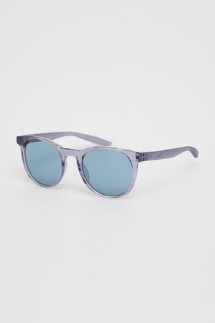 Сонцезахисні окуляри Nike жіночі колір фіолетовий