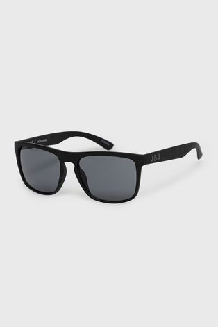Sluneční brýle Jack & Jones pánské, černá barva