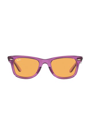Ray-Ban okulary WAYFARER kolor różowy