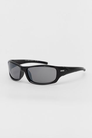 Uvex okulary przeciwsłoneczne kolor czarny