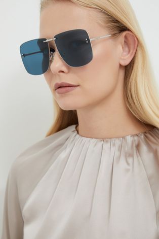 Alexander McQueen napszemüveg ezüst