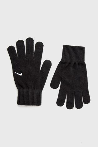 Γάντια Nike χρώμα: μαύρο