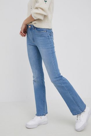 Only jeansy Wauw damskie high waist