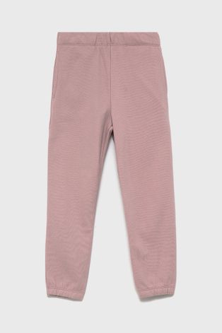 Детские брюки Name it цвет розовый гладкие
