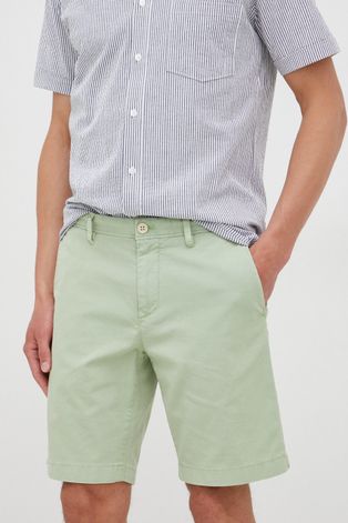 Kratke hlače Marc O'Polo za muškarce, boja: zelena