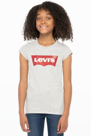 Levi's Tricou copii culoarea gri