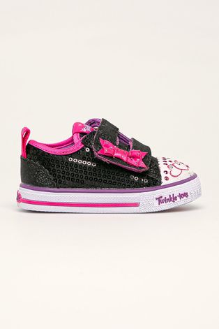 Skechers buty dziecięce kolor czarny