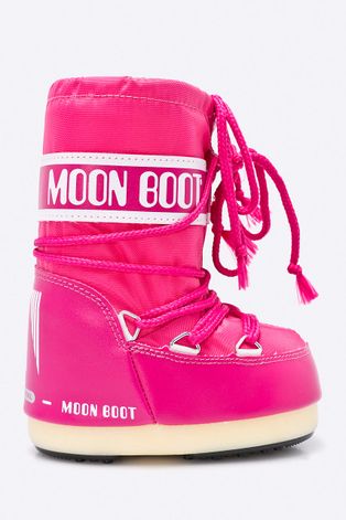 Moon Boot - Dětské sněhule Nylon Bouganville