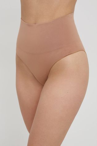 Spanx Figi modelujące Everyday Shaping Panties Brief kolor żółty