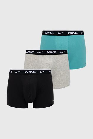 Nike boxeri (3-pack) barbati, culoarea turcoaz