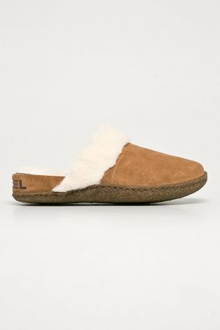 Sorel - Kućne papuče od brušene kože Nakiska Slide II