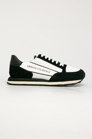 Обувки Armani Exchange в бяло