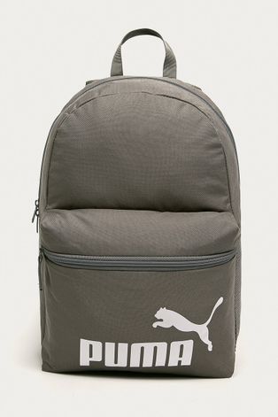 Рюкзак Puma жіночий колір сірий великий з принтом