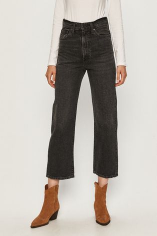 Levi's - Jeansy WELLTHREAD RIBCAGE STRAIGHT ANKLE