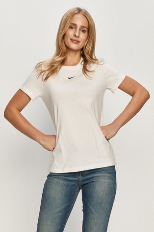 Majica kratkih rukava Nike Sportswear boja: bijela