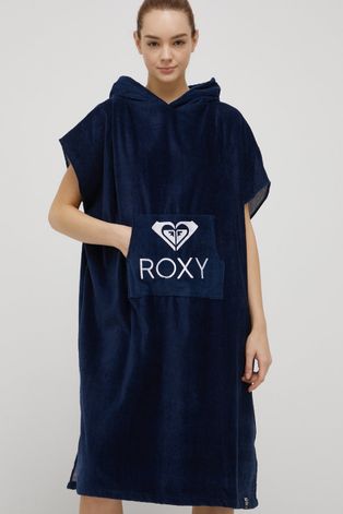 Πετσέτα Roxy χρώμα: ναυτικό μπλε