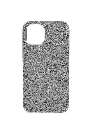 Чехол на телефон Swarovski цвет серый iPhone 12/12 Pro High