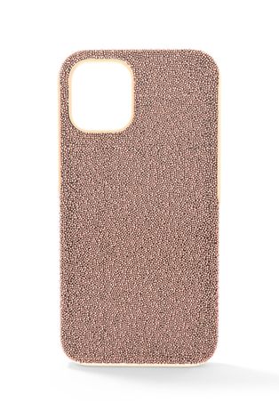 Чохол на телефон Swarovski колір рожевий iPhone 12 Mini High