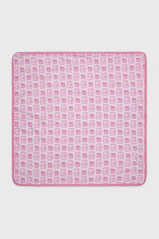 Guess Ręcznik niemowlęcy kolor różowy