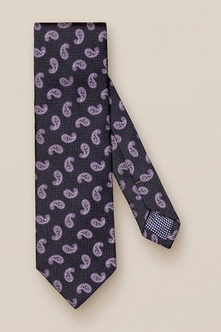 Eton Krawat kolor fioletowy