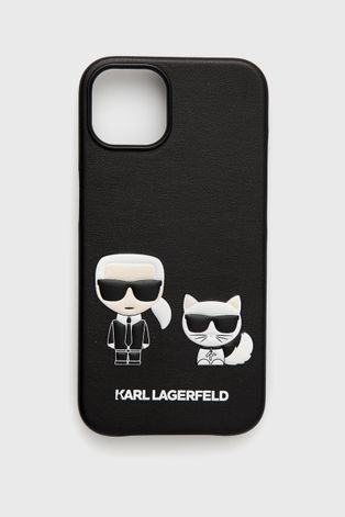Чохол на телефон Karl Lagerfeld колір чорний iPhone 13