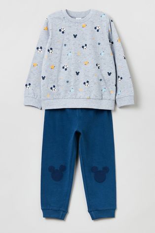 Детска пижама OVS в тъмносиньо с десен