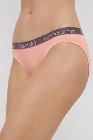 Calvin Klein Underwear Figi kolor różowy