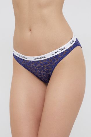 Nohavičky Calvin Klein Underwear (3-pack) fialová farba
