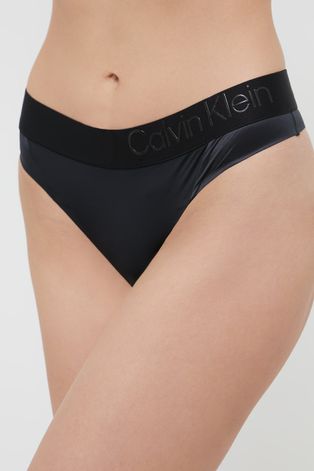 Calvin Klein Underwear Tanga culoarea negru