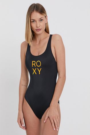 Plavky Roxy černá barva, s měkkými košíčky
