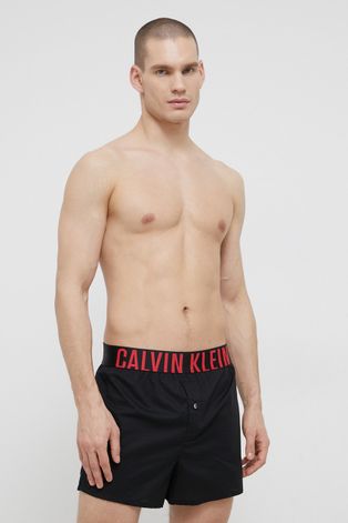 Calvin Klein Underwear Bokserki bawełniane (2-pack) kolor granatowy