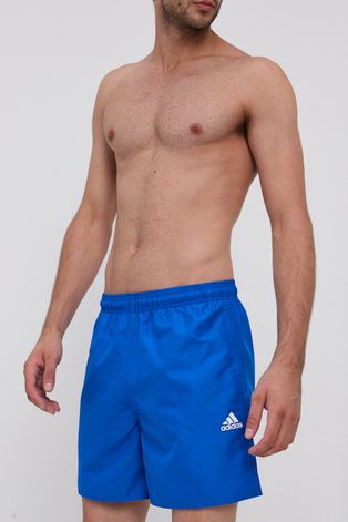 Kratke hlače za kupanje adidas Performance boja: plava