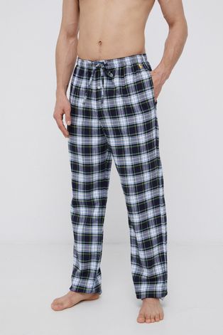 Polo Ralph Lauren Spodnie piżamowe bawełniane wzorzysta