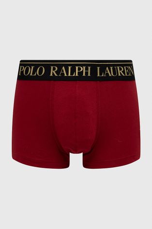Polo Ralph Lauren Bokserki męskie kolor bordowy