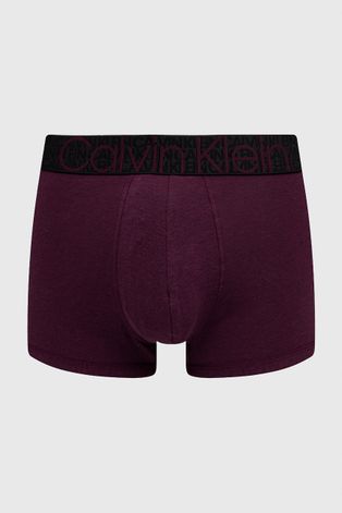 Calvin Klein Underwear Bokserki męskie kolor fioletowy